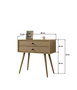 Hanah Home Vita 5208 Cómoda de Roble